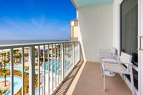 Double Queen Beachfront, Guest Room, 2 Queen, Beachfront, Beach Front, Balcony