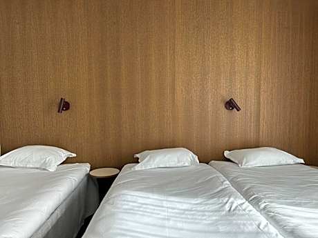 Family Room with Three Single Beds and Balcony - Non-Smoking