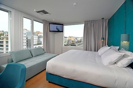 Deluxe Double or Twin Room with Acropolis View