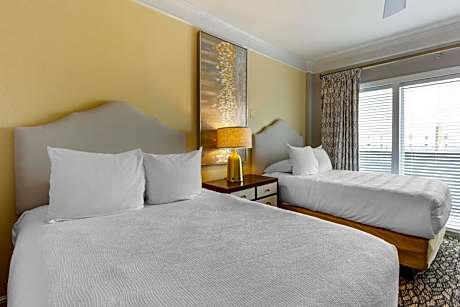 One Bedroom Suite with Two Double Beds and Sofa Bed - Non-Smoking