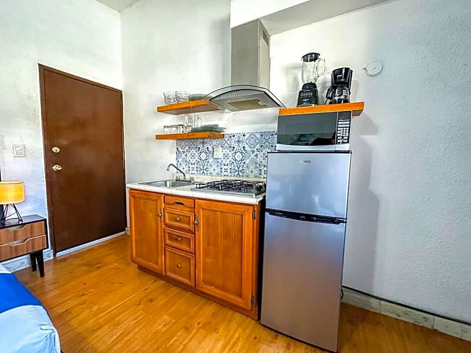 Loft con alberca para 4 personas