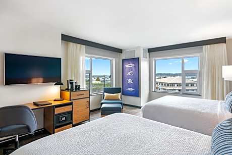 Premium Queen Room with Two Queen Beds and Water View