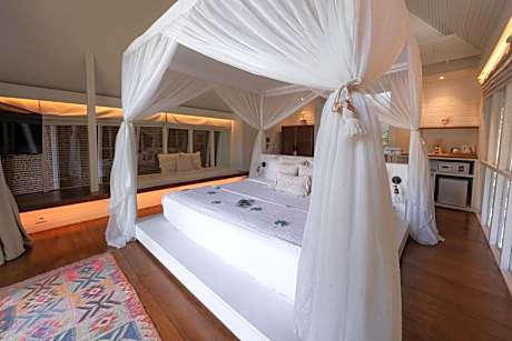 Cabana with free mini bar