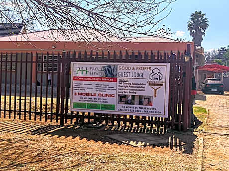 Good and Proper Guest Lodge