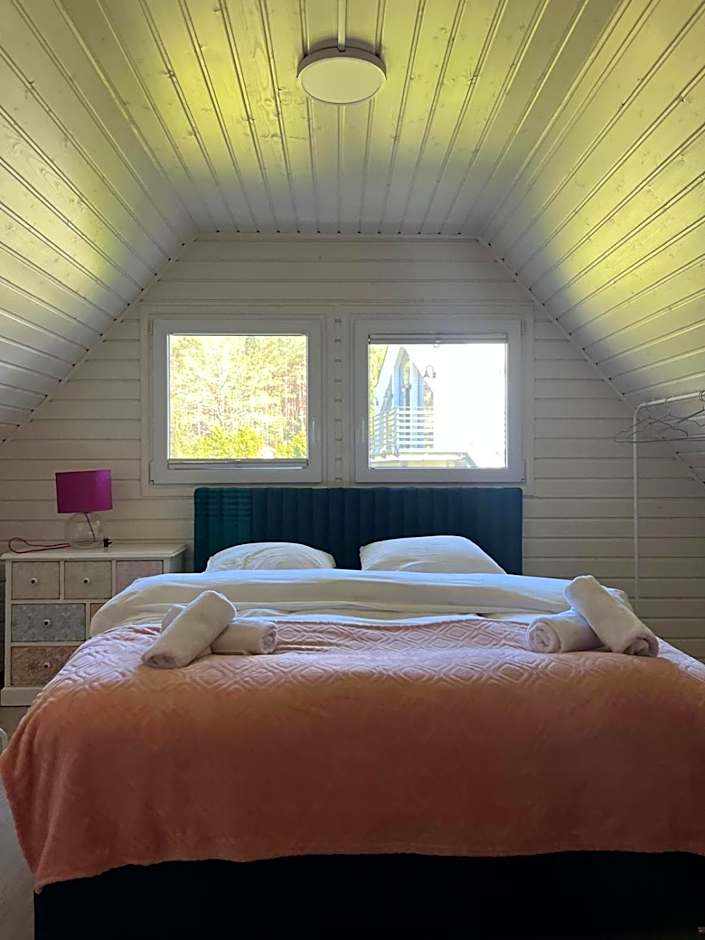 Domki nad jeziorem Kazub