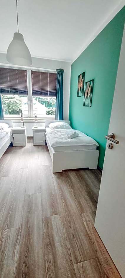 Zweibettzimmer "Grün" in zentraler Lage