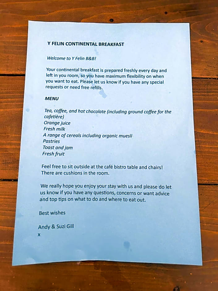 Y Felin Bed and Breakfast and Smallholding