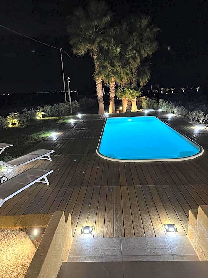 Casa B, Room 3 - mit Pool - at Lagoon - Lo Stagnone Kite Spot - Palm Kite Paradise