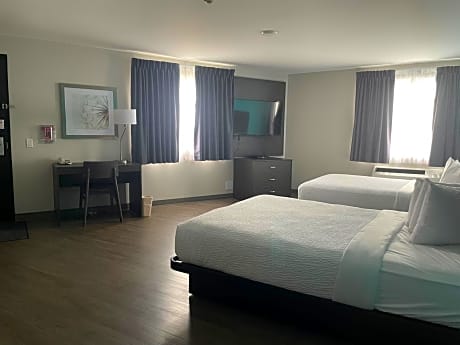 Superior Room with Two Queen Beds, Mobility Access and Roll-In Shower, Non-Smoking