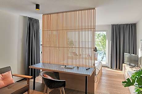 Junior Suite with Side Lake View