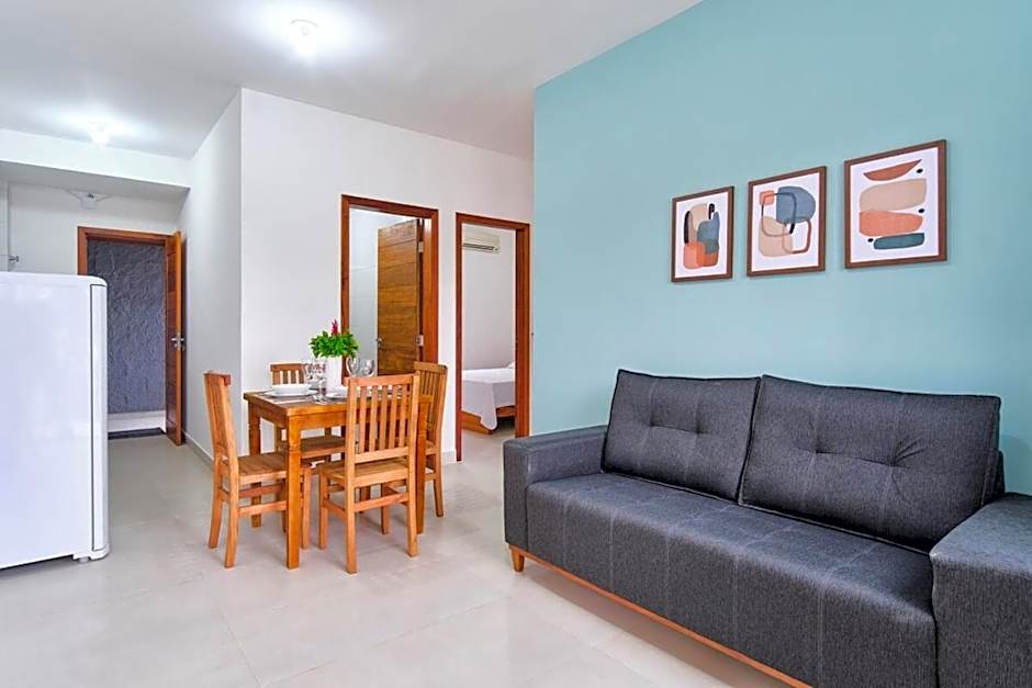 SOL 3: Charmoso com Piscina e Churrasqueira e AR