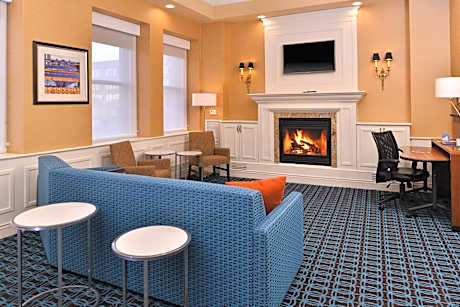 State Suite, Executive Suite, 1 King, Sofa bed, Fireplace
