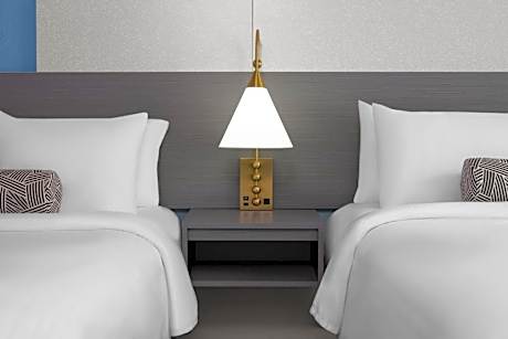 Standard Queen Room with Two Queen Beds and Walk-In Shower