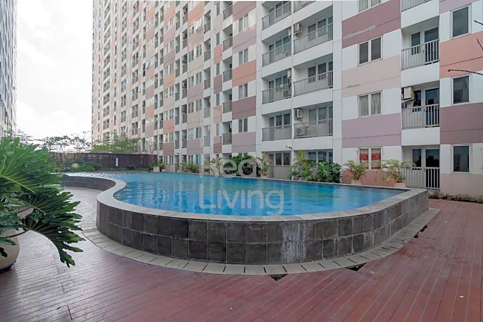 redliving apartemen grand sentraland - dragon apartel tower pink