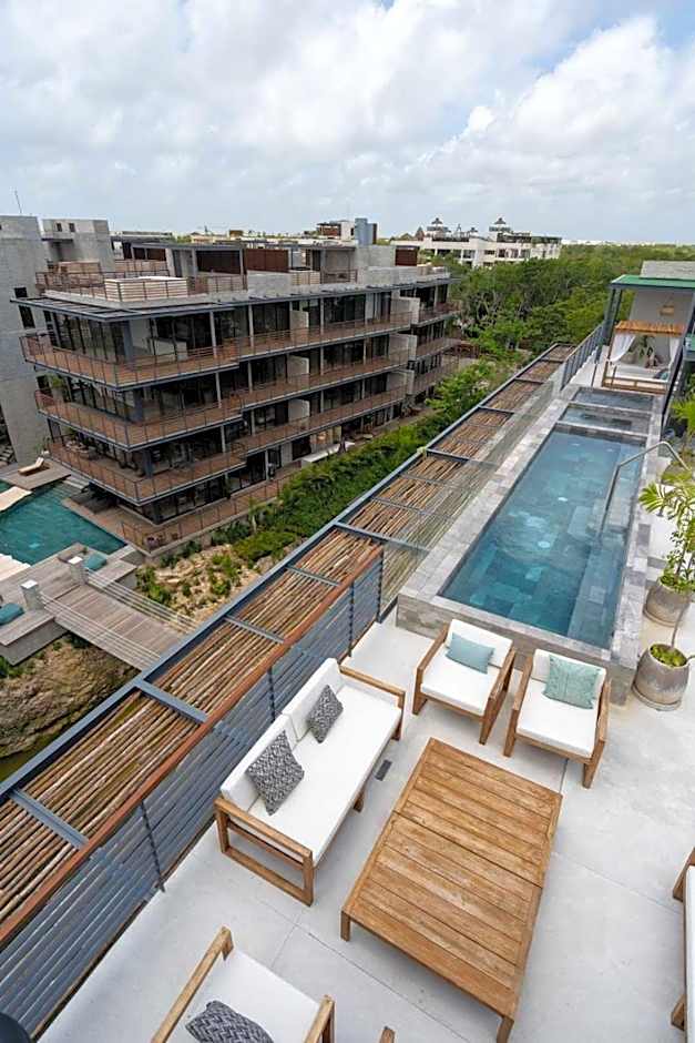 Ideal Location with Cenote Pools Gym Restaurant