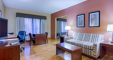 Accessible - 1 Queen, Mobility Accessible, Roll In Shower, Work Desk, Microwave And Refrigerator, Wi-Fi, Non-Smoking, Full Breakfast