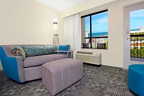 King Studio with Sofa Bed and Balcony