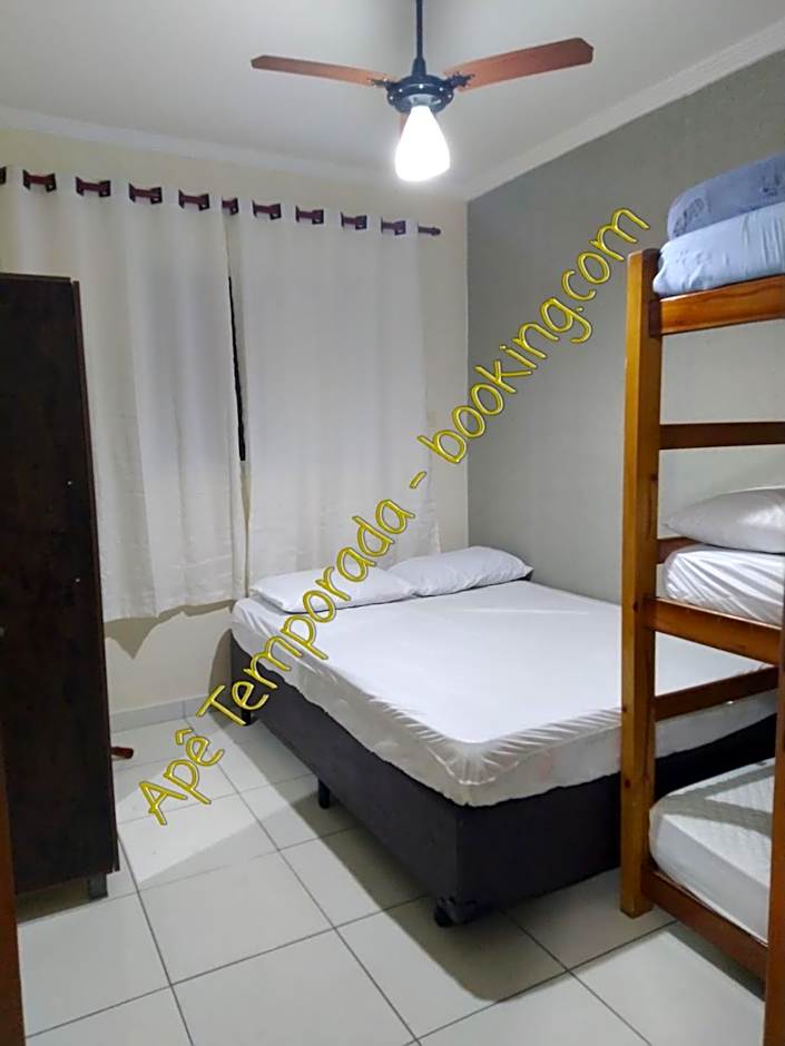 Apê Temporada Praia Grande SP Completo com Piscina, Churrasqueira, Estacionamento