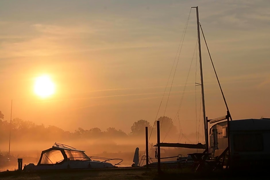 Domki w porcie Zielony Gaj