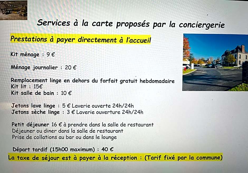 Appart Hôtel 3* dans une résidence de tourisme