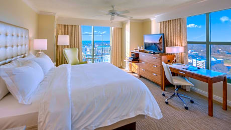 1 King Bed Club Level Cityview