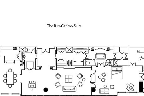 The Ritz-Carlton Suite, Club level, King, Canton Tower view