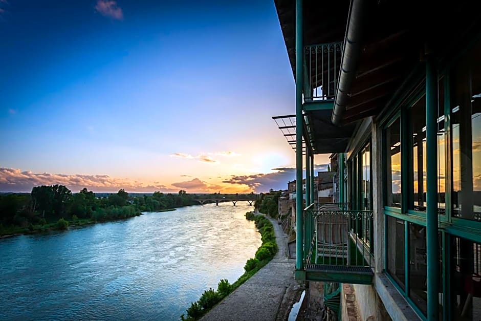 HOTEL restaurant COTE GARONNE le BALCON DES DAMES - Tonneins Fauillet Marmande - vue panoramique bor
