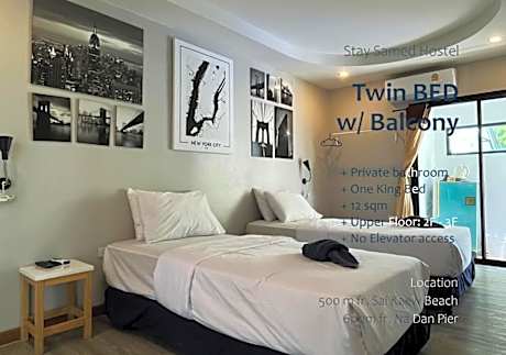 Twin Room with Balcony