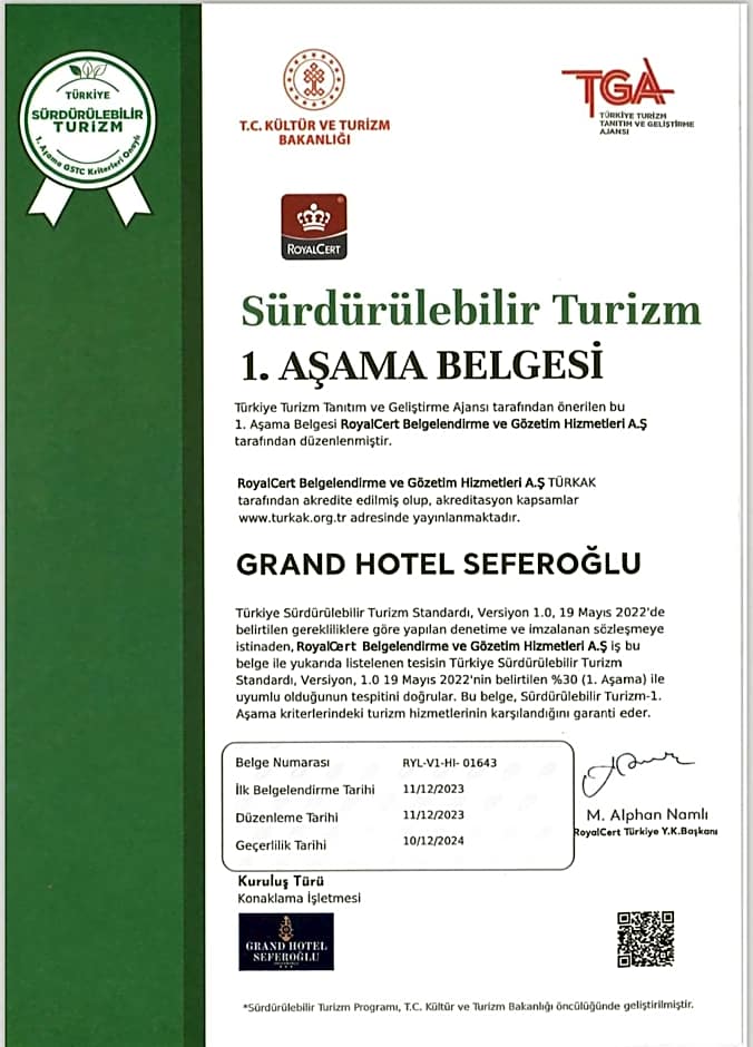 Grand Hotel Seferoğlu