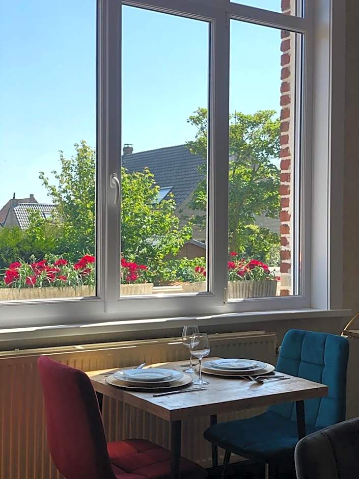 A La Villa Perroy les chambres sont spacieuses et les petit-déjeuners offerts