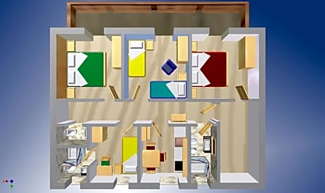 Three-Bedroom Apartment (6 Adults)