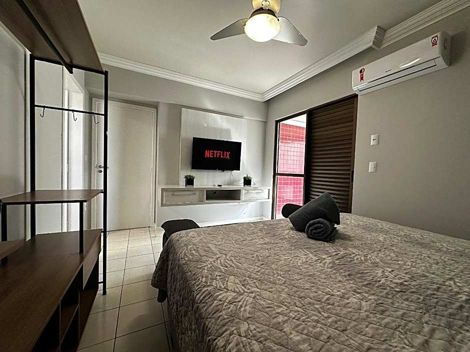 CT03- 2 Quartos| Vista Mar| Tela Proteção| Churras