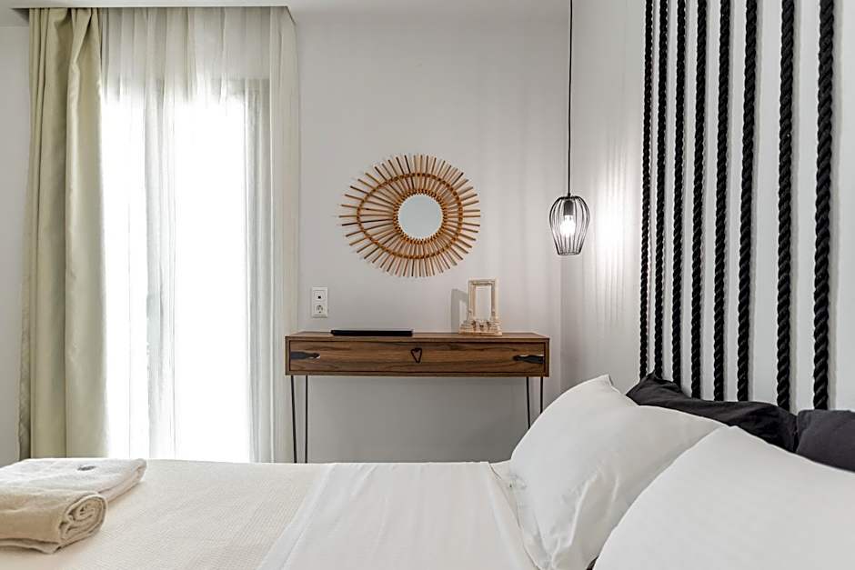 Lemonia Suites with outdoor BBQ area