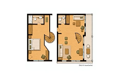 Deluxe Suite with whirlpool tub