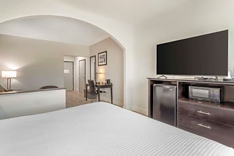 King Suite with Sofa Bed, Bathtub, and Communication Assistance - Disability Access