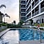 High Rise Condominium with Balcony, Pool, Skygarden, Grand lobby and Working Lounge 28F
