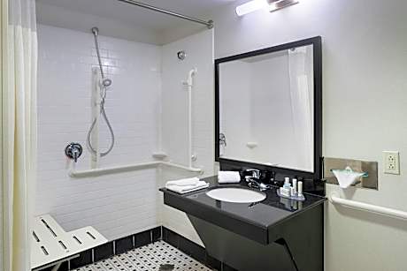 King Room with Roll-In Shower - Mobility Access/Hearing Accessible