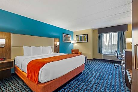 King Room with Roll-In Shower - Disability Access