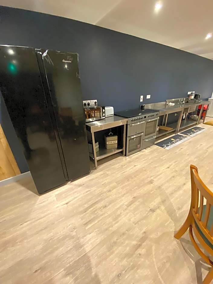 luxury pod with hot tub