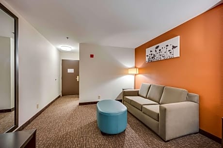 1 Queen Bed, Suite, Nonsmoking, Accessible