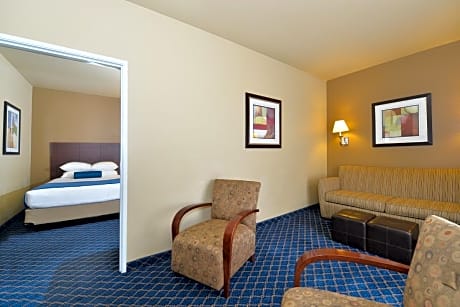 Suite-2 Queen Beds, Non-Smoking, Refrigerator, 32-Inch LCD Television, Sofabed, High Speed Internet 