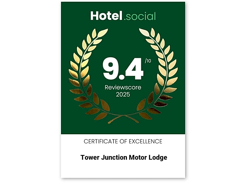 TOWER JUNCTION MOTOR LODGE- Motel with Airport and Railway Station Transport Service
