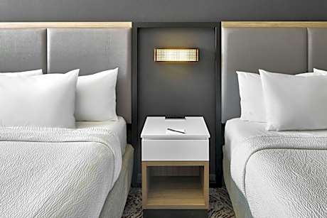 Queen Suite with Two Queen Beds, River View and Trundle Sofa