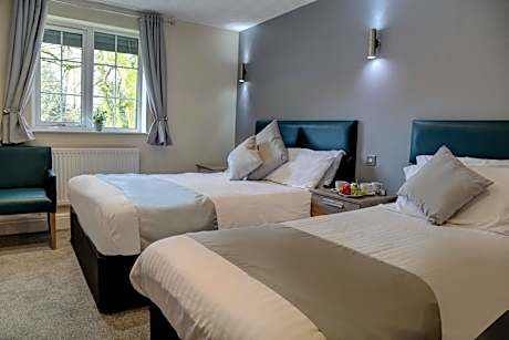 Family Room with Double and Single Beds