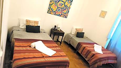 Large Twin Room with Shared Bathroom