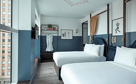 Deluxe Double Room with Two Double Beds