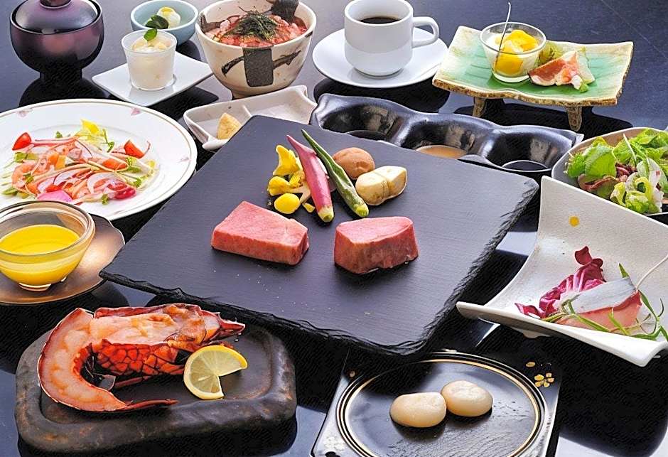 Hotel Seiryu Japanese Spa inn with spectacular view in Osaka