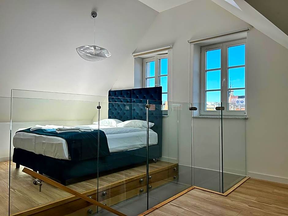 Baltic Gdańsk Old Town by St Mary's Church