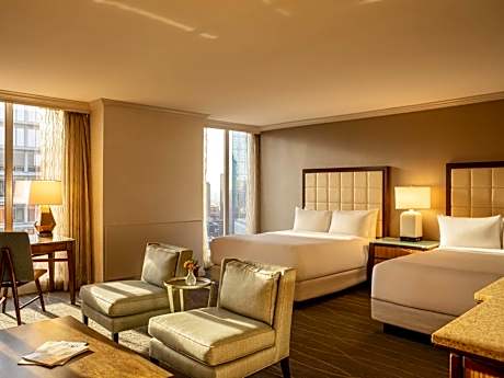 Fairmont Gold Junior Suite with Two Queen Beds and City View