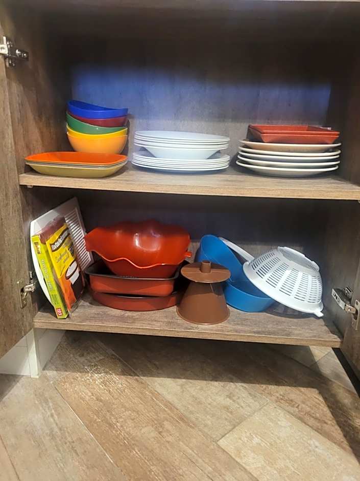 Apartamento Aconchego Frente Mar - Vila Guilhermina Praia Grande SP - Cozinha Completa - Climatizador de Ar - TV a Cabo - Wi-Fi